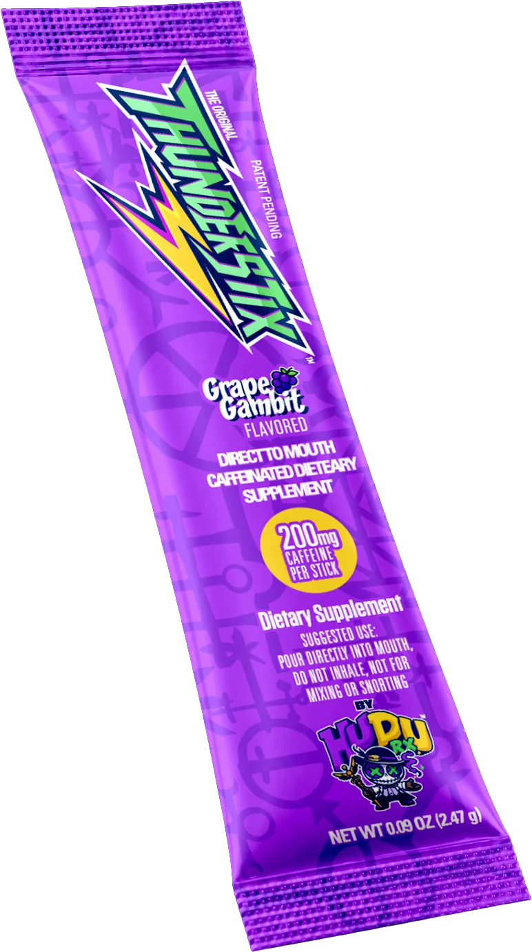 ThunderStix Grape Gambit stick pack